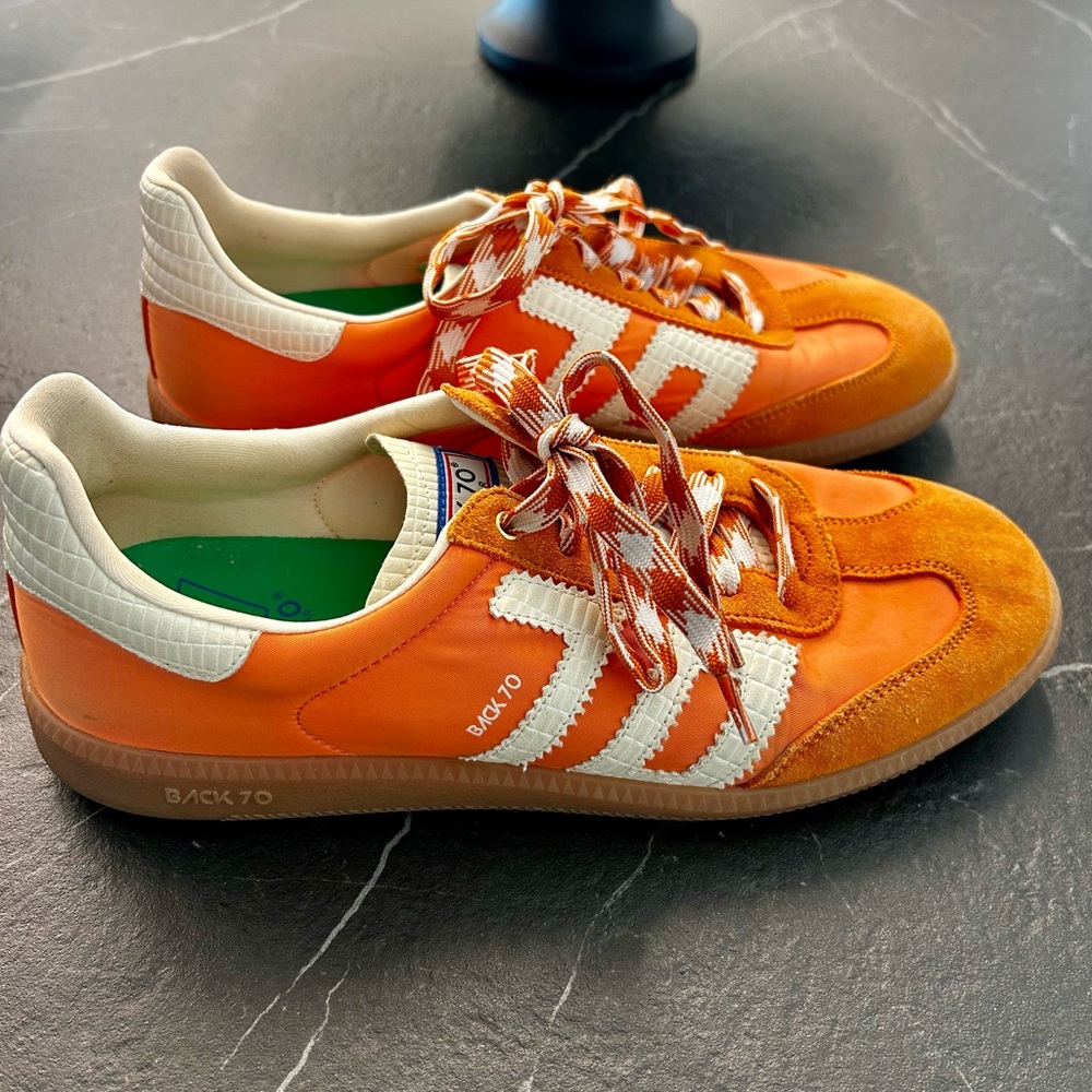 Back 70 Ghost Sneaker in Orange Size 40 EU- Anthropologie